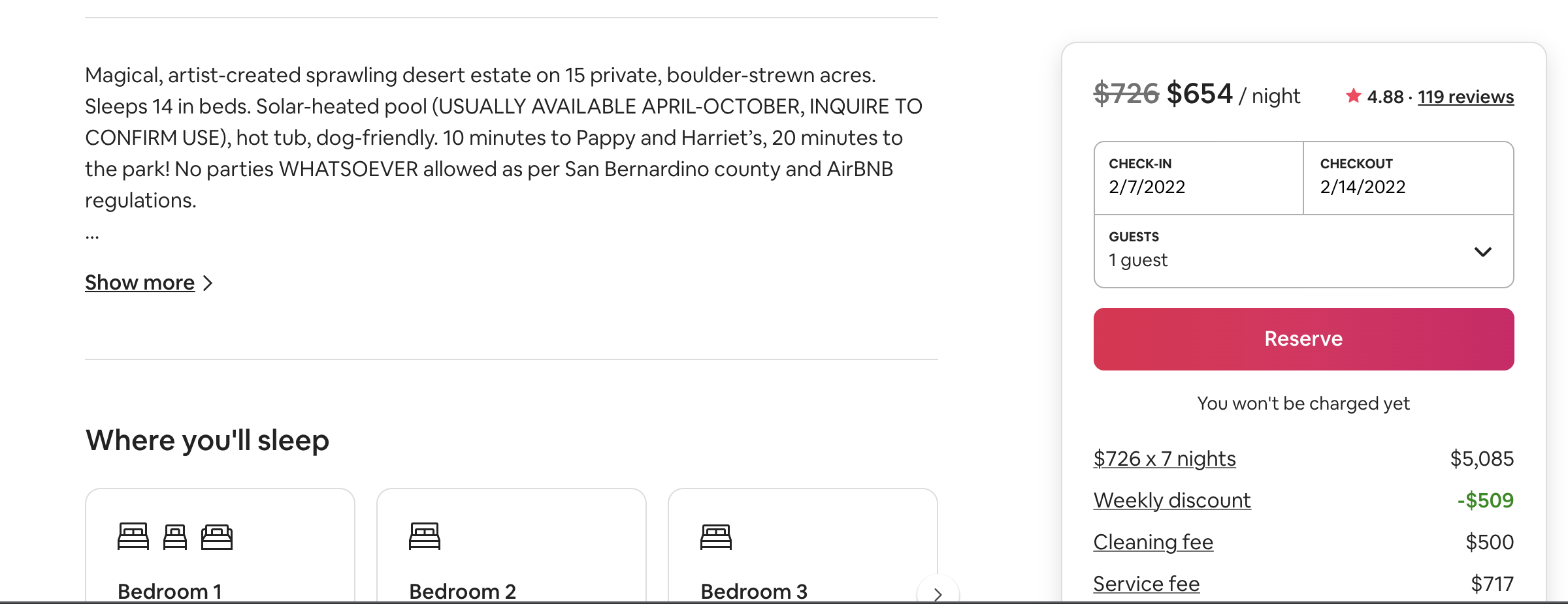 Airbnb Prices Do Not Include Additional Fees - Dark Patterns Tip Line